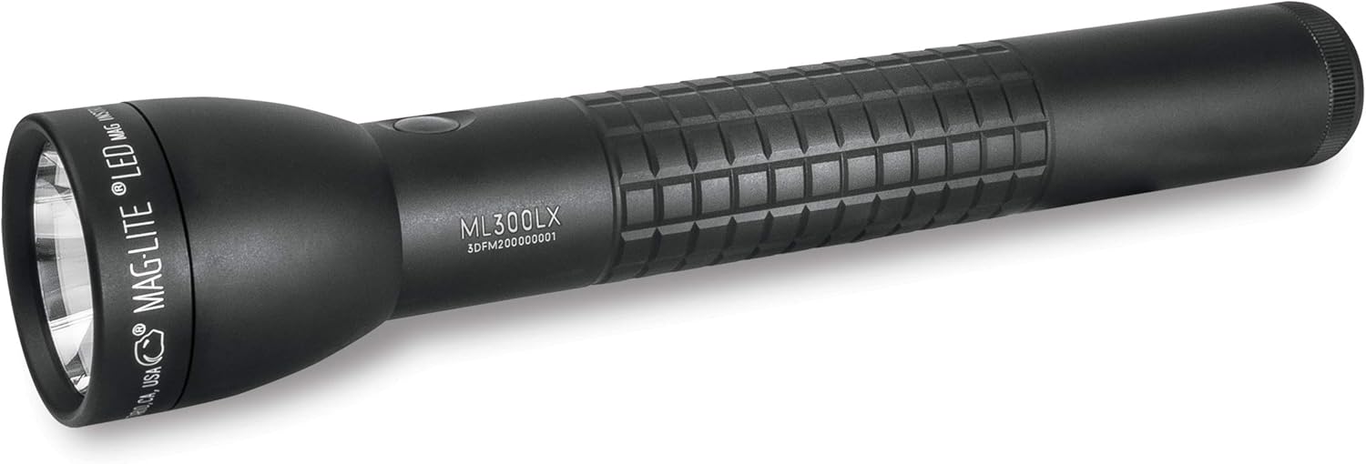 maglite ml300lx led 3-cell d flashlight, matte